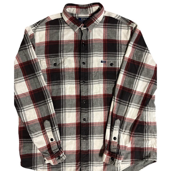 Polo Ralph Lauren Other - Polo by Ralph Lauren Black and Red Plaid Casual Button Down Shirt